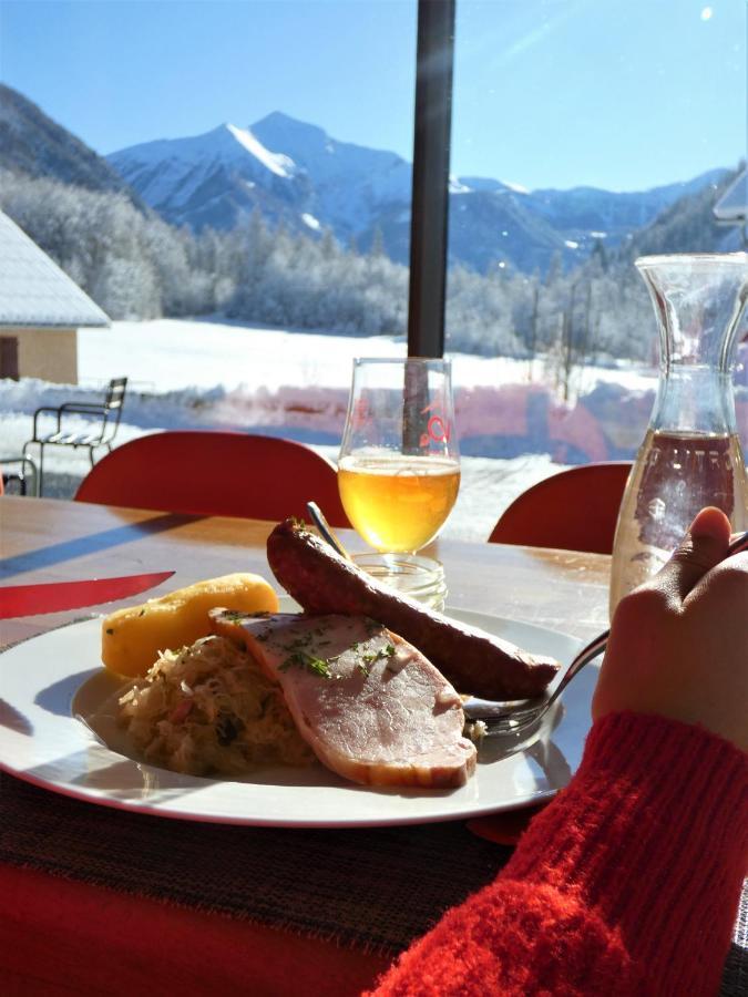 Auberge Des Ecrins Champoléon Buitenkant foto